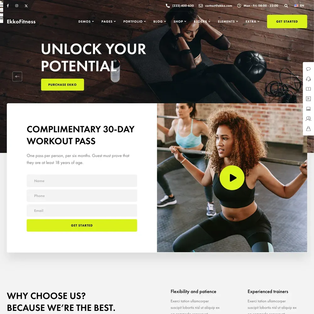 Fitness Website Design with Free VPS Web Hosting (1) Fitness Website Design with Free VPS Web Hosting