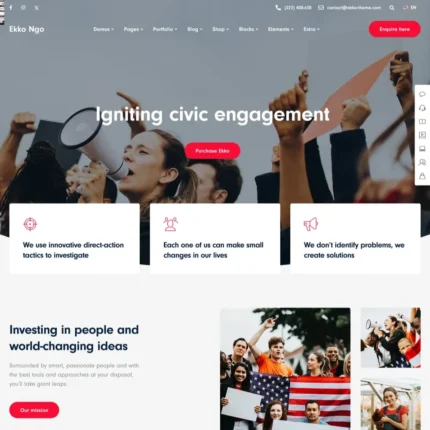 NGO Website Design with Free VPS Web Hosting