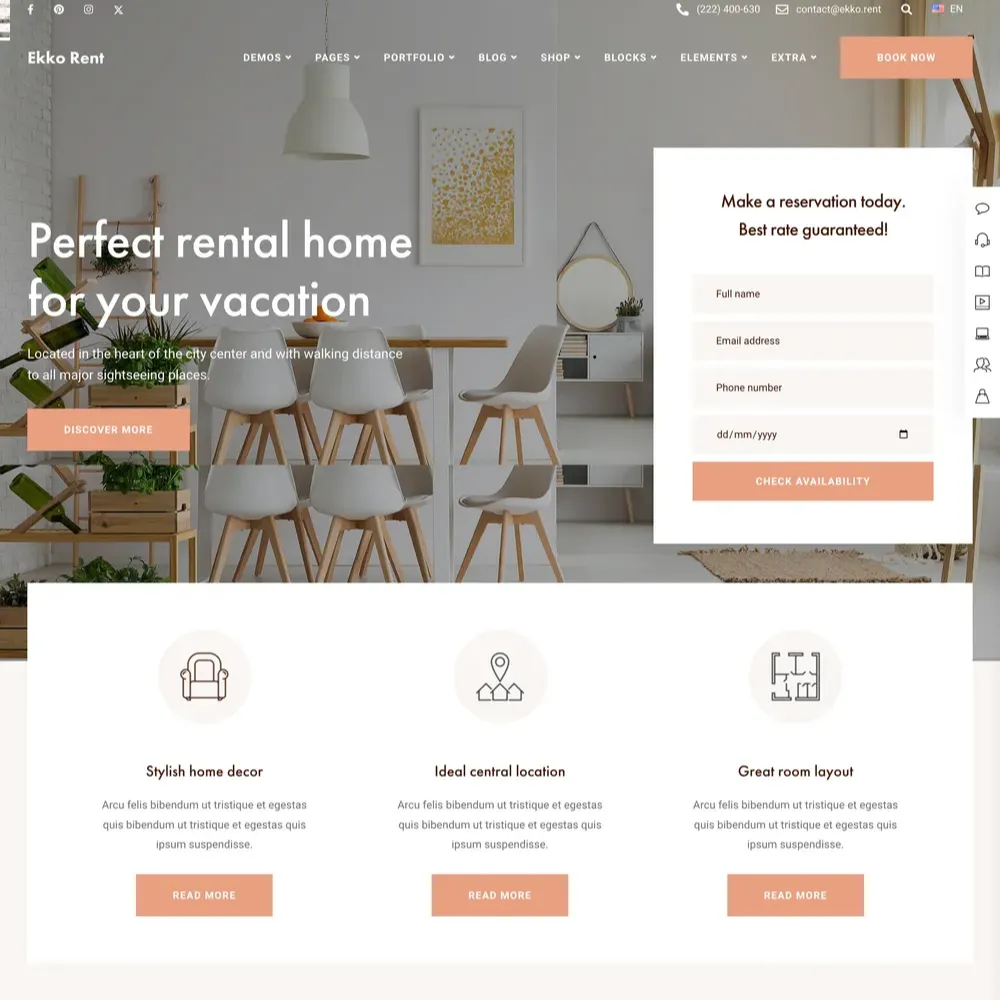 Rental Home Website Design with Free VPS Web Hosting (1) Rental Home Website Design with Free VPS Web Hosting