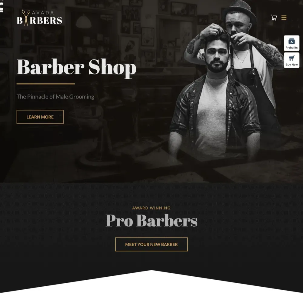 Barber Shop Website Design with Free VPS Web Hosting (1) Barber Shop Website Design with Free VPS Web Hosting