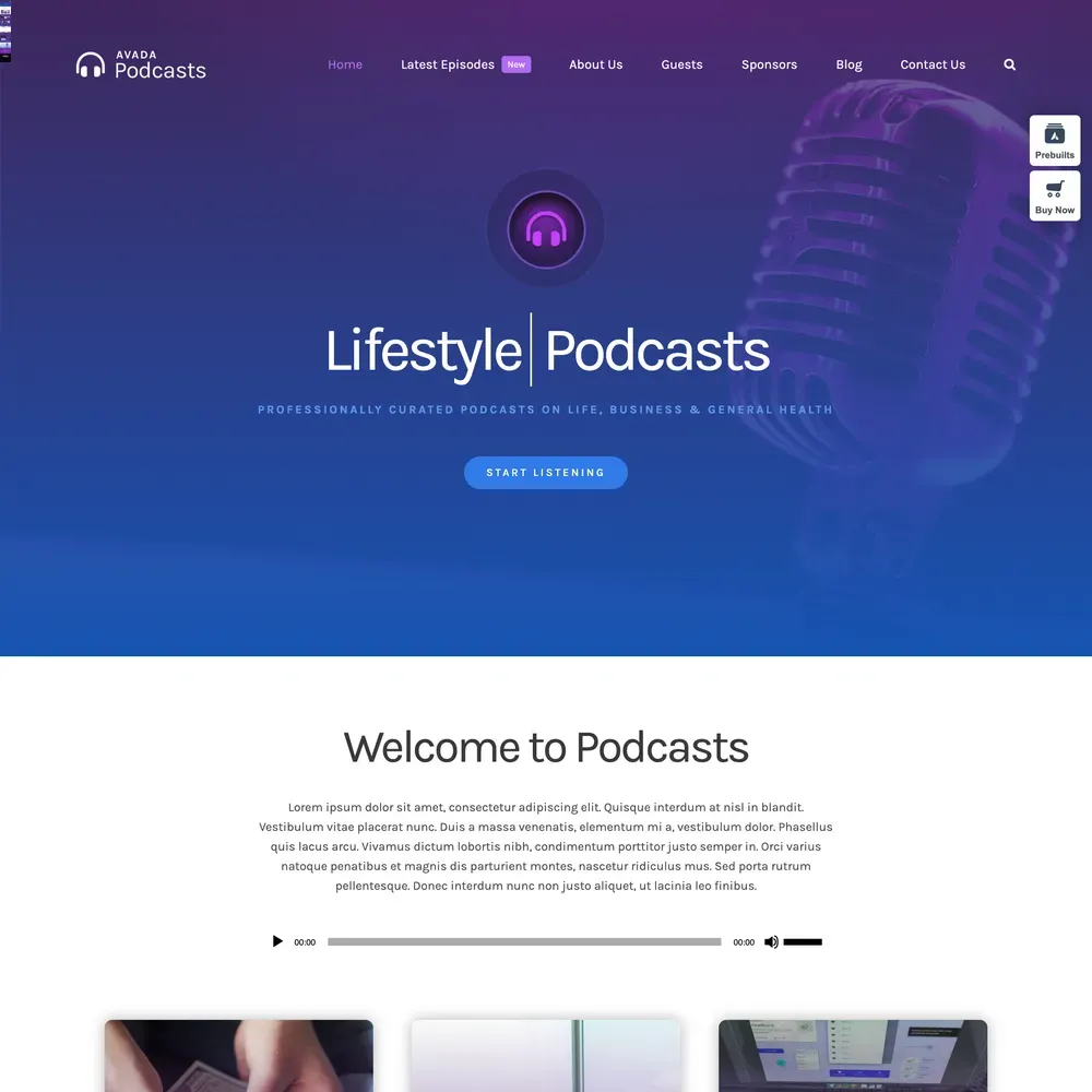 Podcasts Website Design with Free VPS Web Hosting (1) Podcasts Website Design with Free VPS Web Hosting