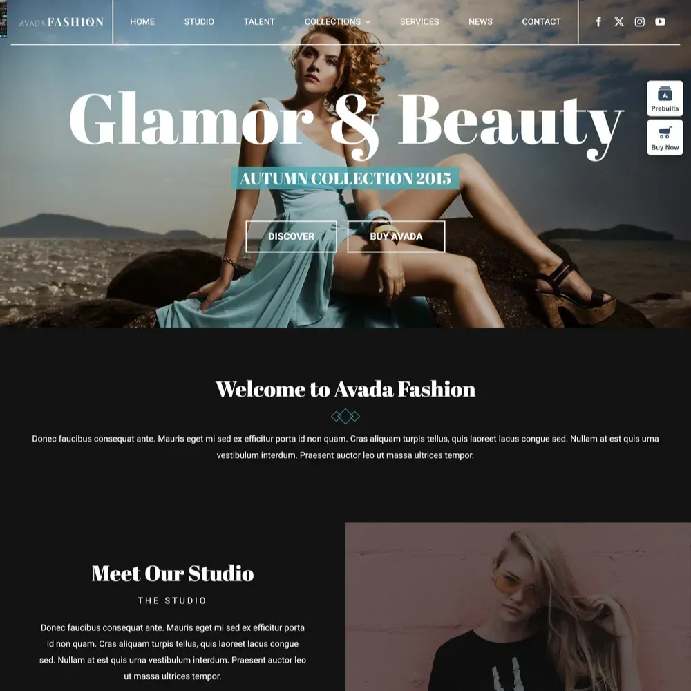 Fashion Service Website Design with Free VPS Web Hosting (1) Fashion Service Website Design with Free VPS Web Hosting