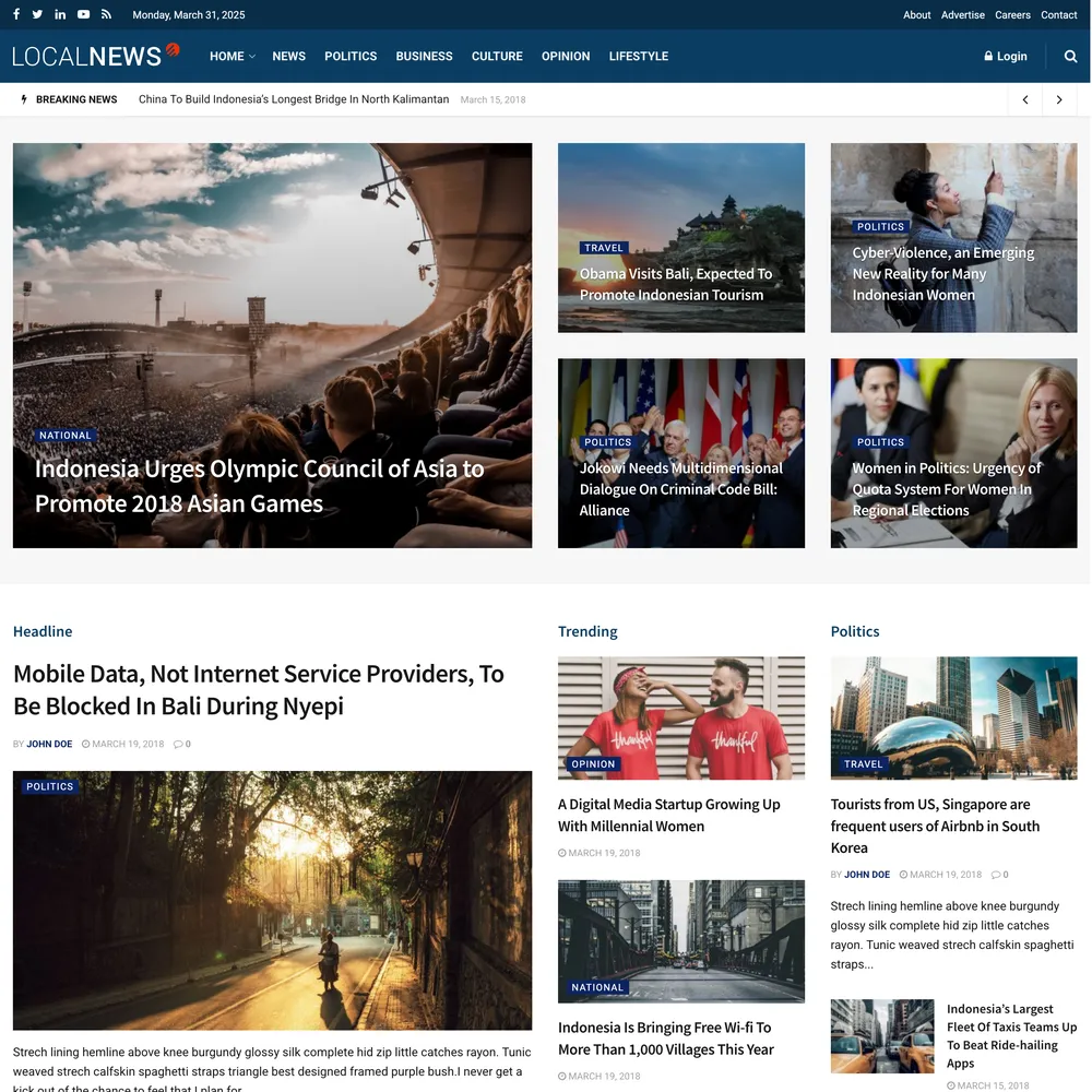 Local News Website Design with Free VPS Web Hosting Local News Website Design with Free VPS Web Hosting