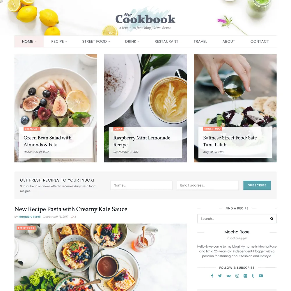Food Recipe Website Design with Free VPS Web Hosting Food Recipe Website Design with Free VPS Web Hosting