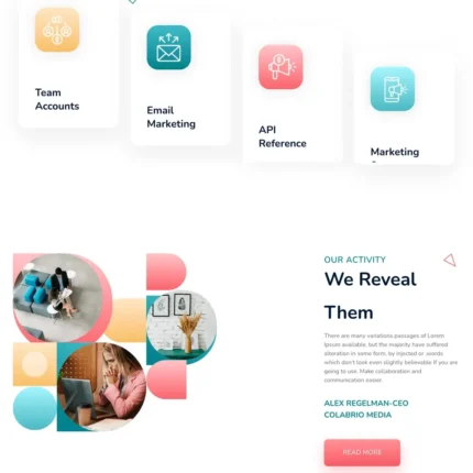 Ad Agency Website Design with Free VPS Web Hosting