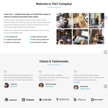 Starter Business Website Design with Free VPS Web Hosting