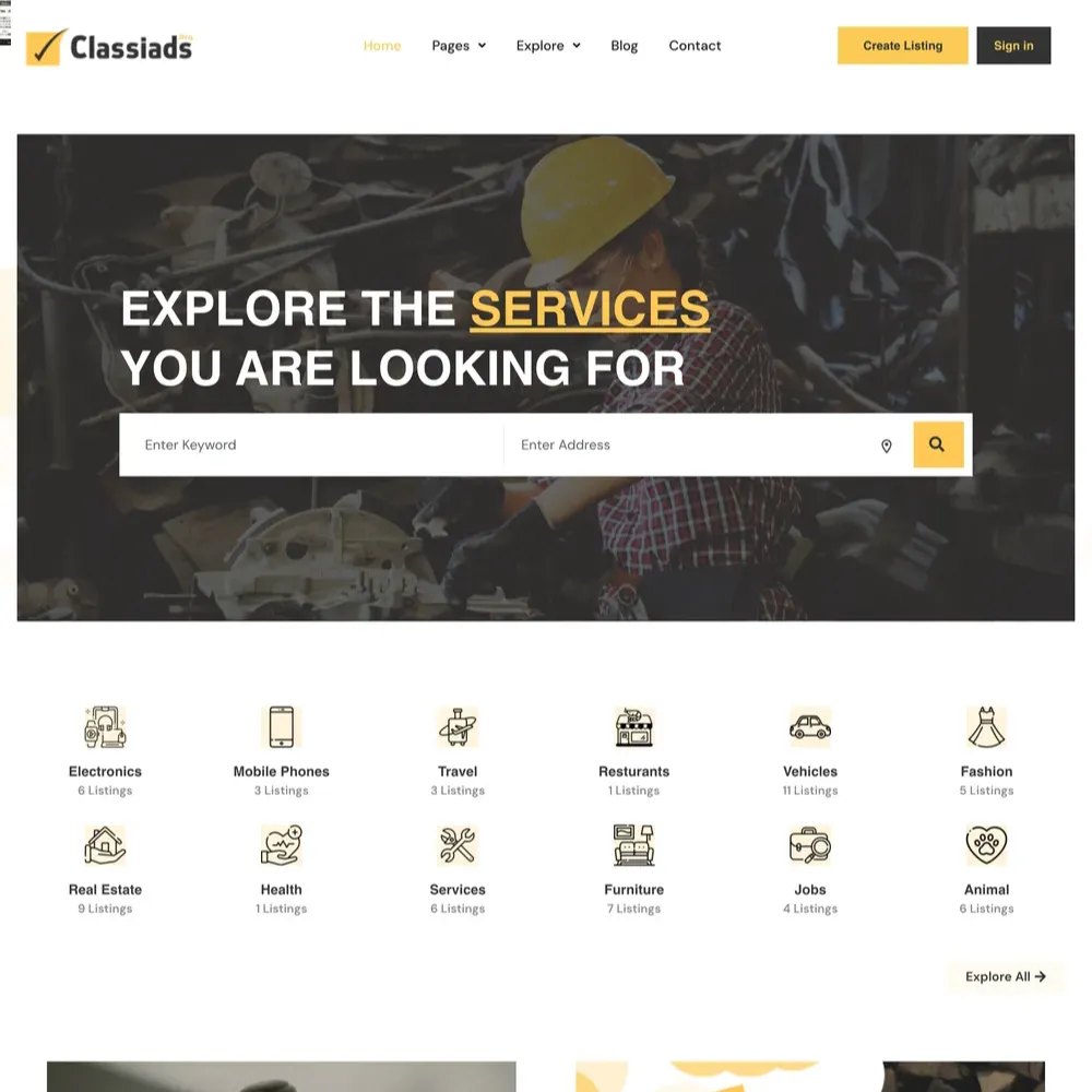 Service Listing Website Design with Free VPS Web Hosting (1) Service Listing Website Design with Free VPS Web Hosting