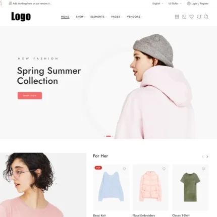 Apparel Website Design with Free Web Hosting