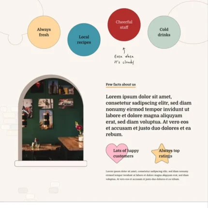 Bistro Website Design with Free Web Hosting